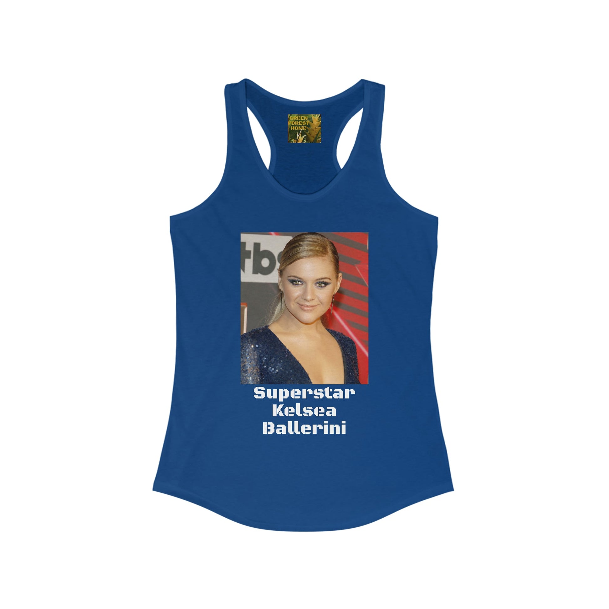 Heart❤️Break SUPERSTAR - Women's Ideal Racerback Tank - US Print - Kelsea Ballerini Makes SNL debut with Songs Inspired by Divorce - Green Forest Home
