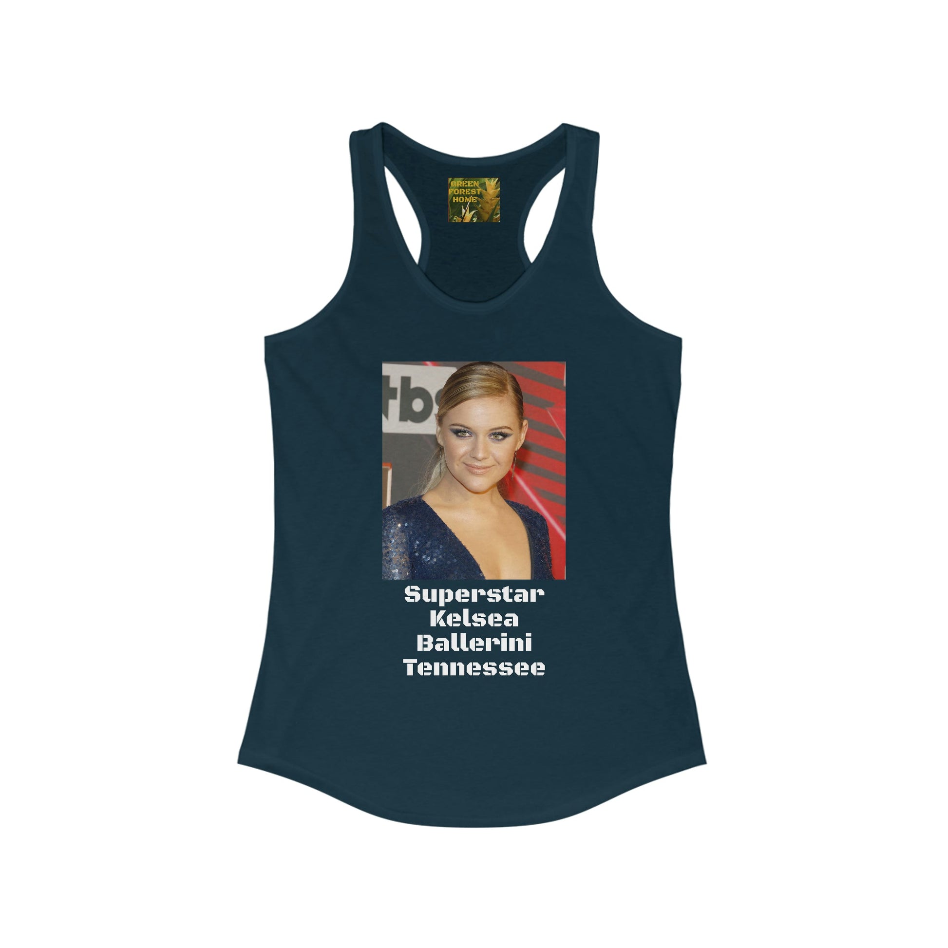 Heart❤️Break SUPERSTAR - Women's Ideal Racerback Tank - US Print - Kelsea Ballerini Makes SNL debut with Songs Inspired by Divorce - Green Forest Home