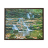 Horizontal Framed Premium Gallery Wrap Canvas - Celebrating the Great Smoky Mountain National Park - Green Forest Home