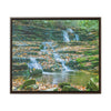 Horizontal Framed Premium Gallery Wrap Canvas - Celebrating the Great Smoky Mountain National Park - Green Forest Home