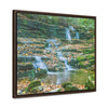 Horizontal Framed Premium Gallery Wrap Canvas - Celebrating the Great Smoky Mountain National Park - Green Forest Home