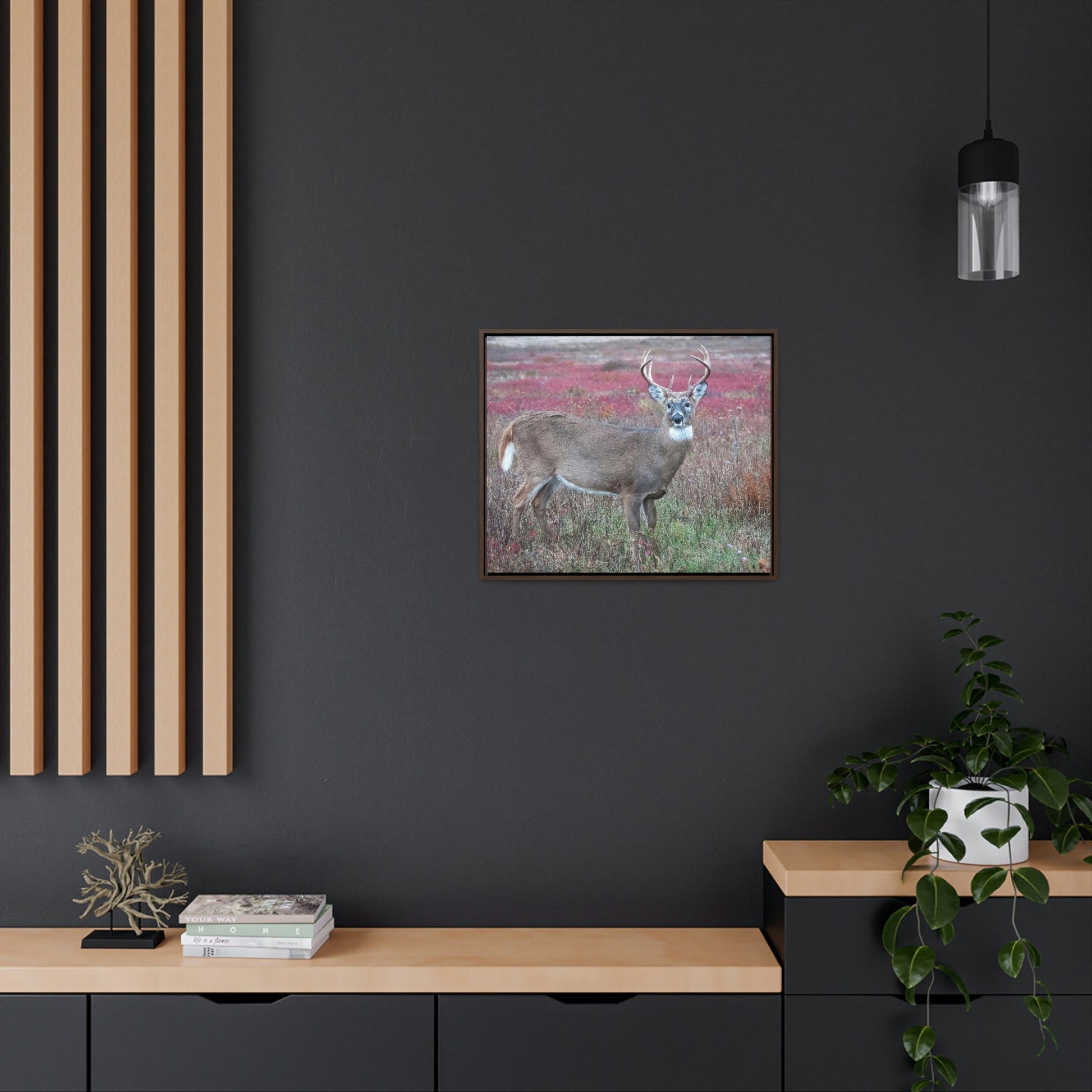 Horizontal Framed Premium Gallery Wrap Canvas - Celebrating the Great Smoky Mountain National Park - Green Forest Home