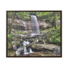 Horizontal Framed Premium Gallery Wrap Canvas - Celebrating the Great Smoky Mountain National Park - Green Forest Home