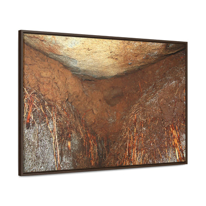 Horizontal Framed Premium Gallery Wrap Canvas - Holy Spirit River explorations - El Yunque rainforest PR - Green Forest Home