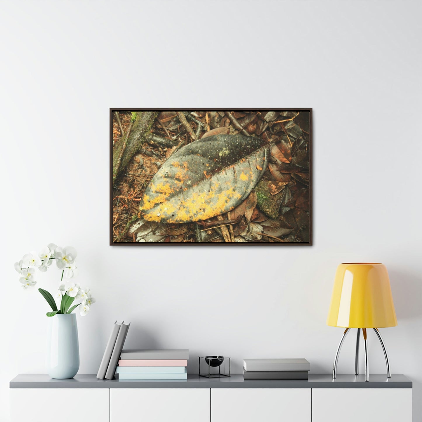 Horizontal Framed Premium Gallery Wrap Canvas - Holy Spirit River explorations - El Yunque rainforest PR - Green Forest Home