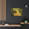Horizontal Framed Premium Gallery Wrap Canvas - Holy Spirit River explorations - El Yunque rainforest PR - Green Forest Home