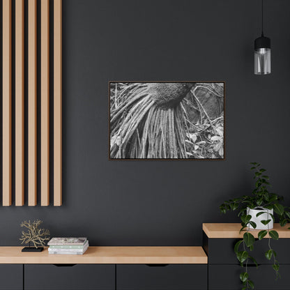 Horizontal Framed Premium Gallery Wrap Canvas - Holy Spirit River explorations - El Yunque rainforest PR - Green Forest Home
