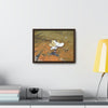Horizontal Framed Premium Gallery Wrap Canvas - Holy Spirit River explorations - El Yunque rainforest PR - Green Forest Home