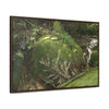 Horizontal Framed Premium Gallery Wrap Canvas - Holy Spirit River explorations - El Yunque rainforest PR - Green Forest Home
