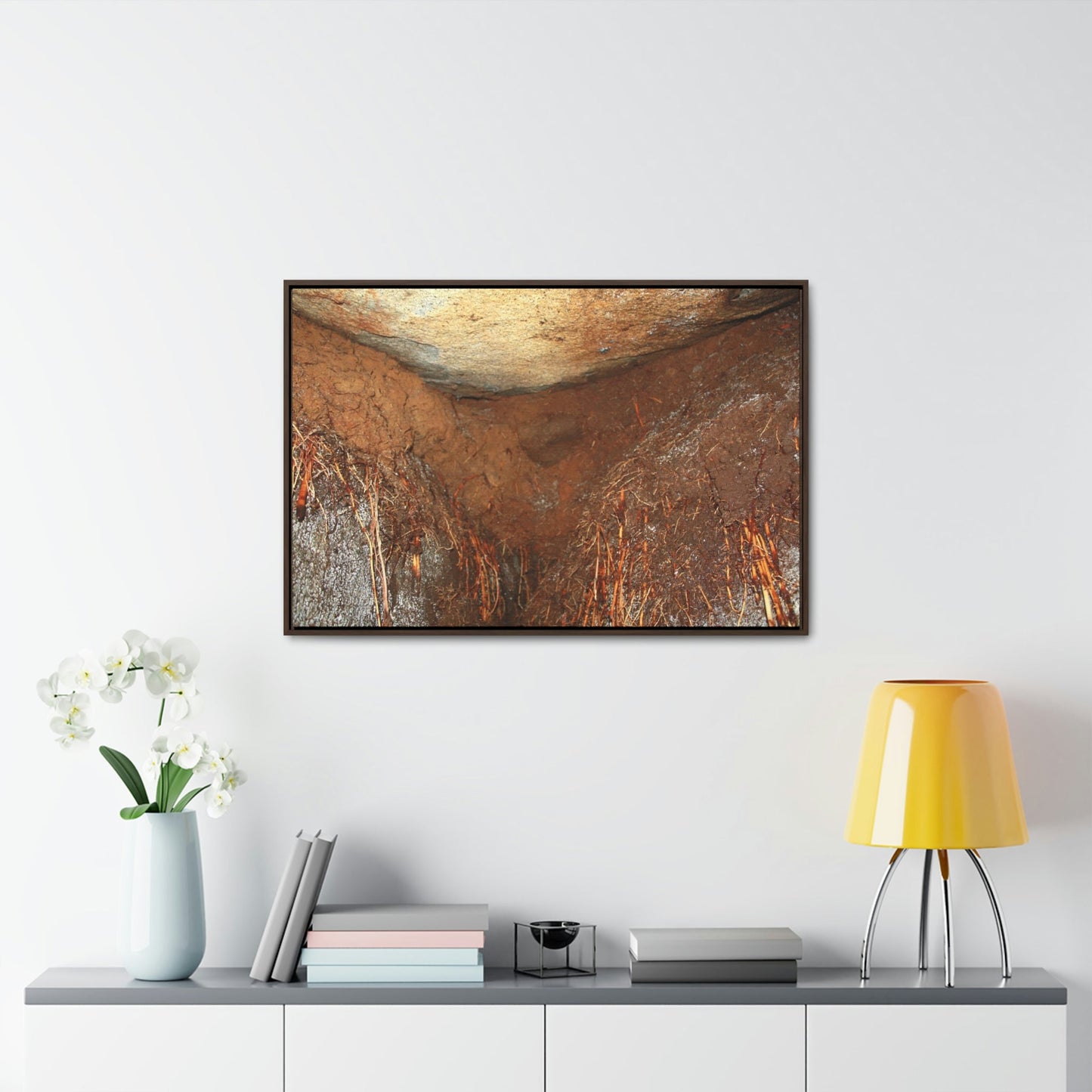 Horizontal Framed Premium Gallery Wrap Canvas - Holy Spirit River explorations - El Yunque rainforest PR - Green Forest Home