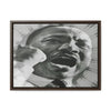 Horizontal Framed Premium Gallery Wrap Canvas - MARTIN LUTHER KING JR - IN CELEBRATION OF MAY 17 1957 MLK SPEECH - "GIVE US THE BALLOT" ADDRESS IN WA. DC. - Green Forest Home
