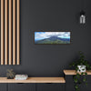Horizontal Framed Premium Gallery Wrap Canvas - Views from El Yunque rainforest in Puerto Rico - awesome view from Mt Britton - Green Forest Home