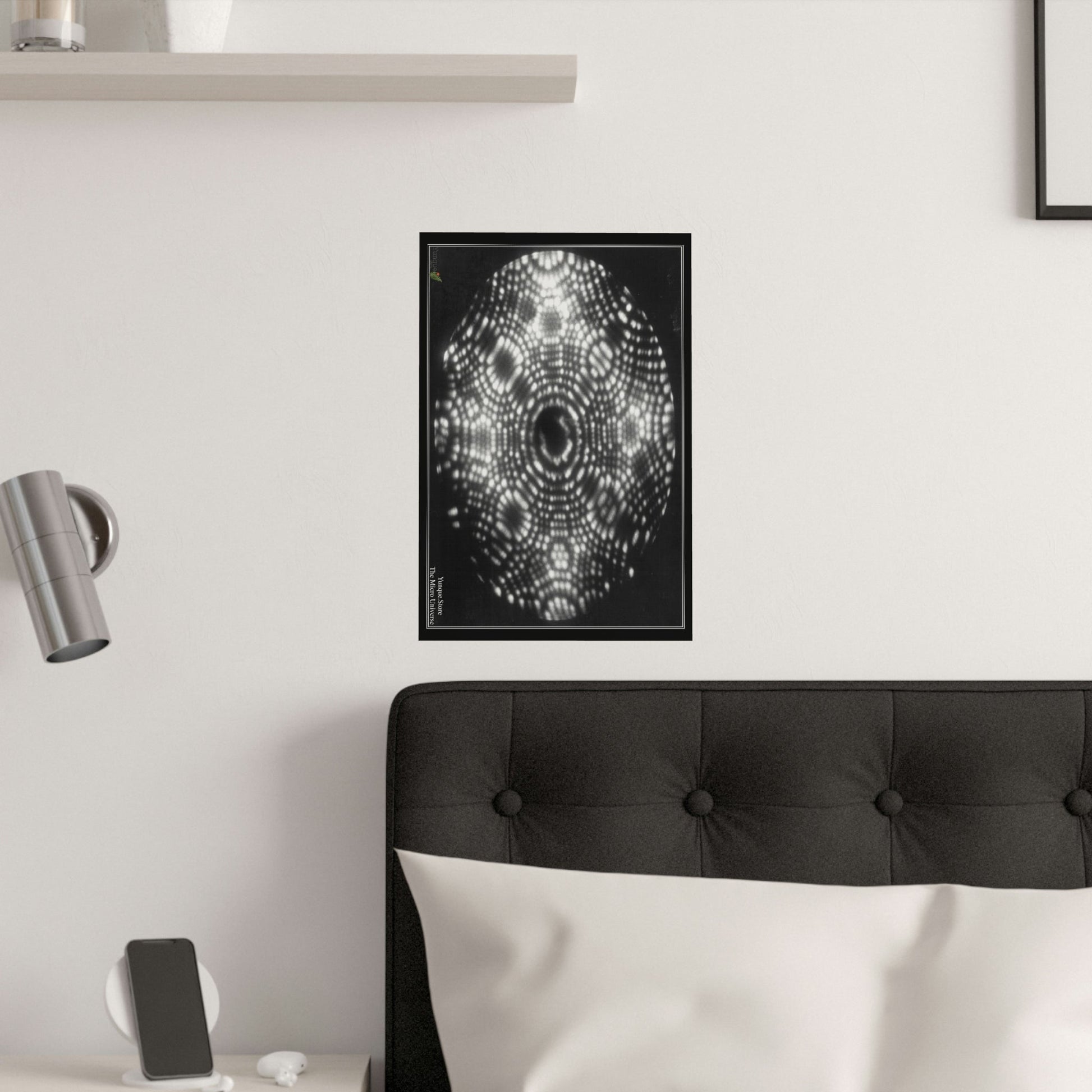 Low cost quality Posters - The Micro-Universe - Field Ion Microscope - Historic images of the ATOM! - Green Forest Home