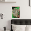 Low quality cost Posters - The Micro-Universe - Field Ion Microscope - HEMP plant stem! - Green Forest Home