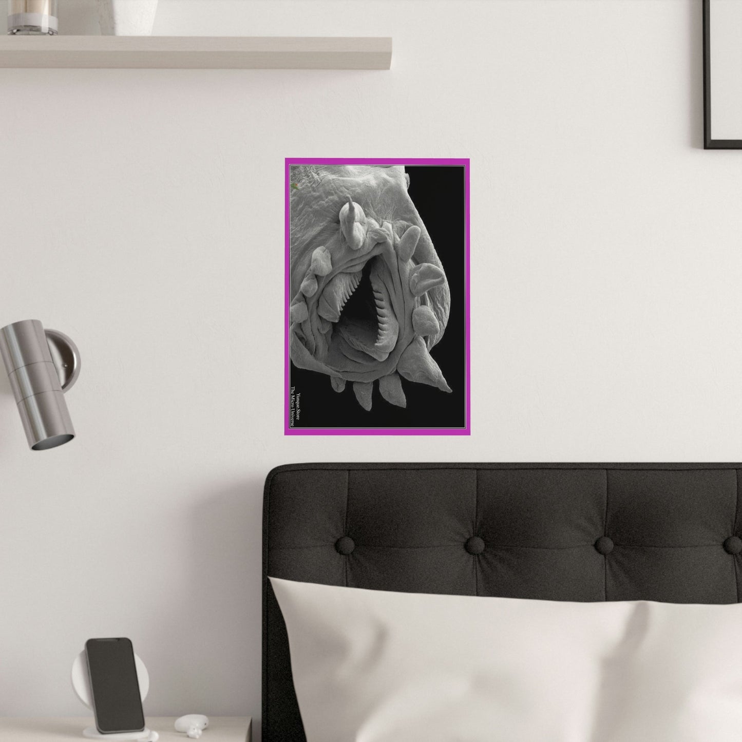 Low quality cost Posters - The Micro-Universe - Field Ion Microscope - Scary flu virus! - Green Forest Home