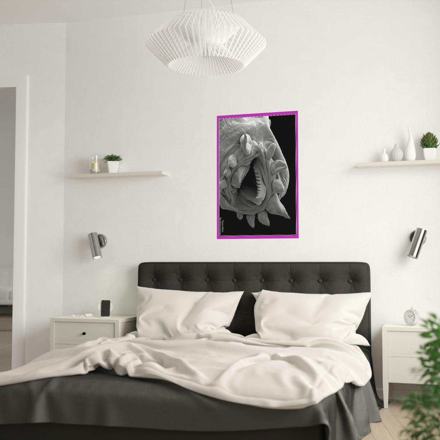 Low quality cost Posters - The Micro-Universe - Field Ion Microscope - Scary flu virus! - Green Forest Home