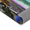 MARVEL Area Rugs - Remote & Pristine Mona Island near Puerto Rico - color curves manually modified for special effects - US PRINT - Green Forest Home