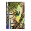 MARVEL Area Rugs - Remote & Pristine Mona Island near Puerto Rico - color curves manually modified for special effects - US PRINT - Green Forest Home