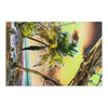 MARVEL Area Rugs - Remote & Pristine Mona Island near Puerto Rico - color curves manually modified for special effects - US PRINT - Green Forest Home