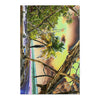 MARVEL Area Rugs - Remote & Pristine Mona Island near Puerto Rico - color curves manually modified for special effects - US PRINT - Green Forest Home