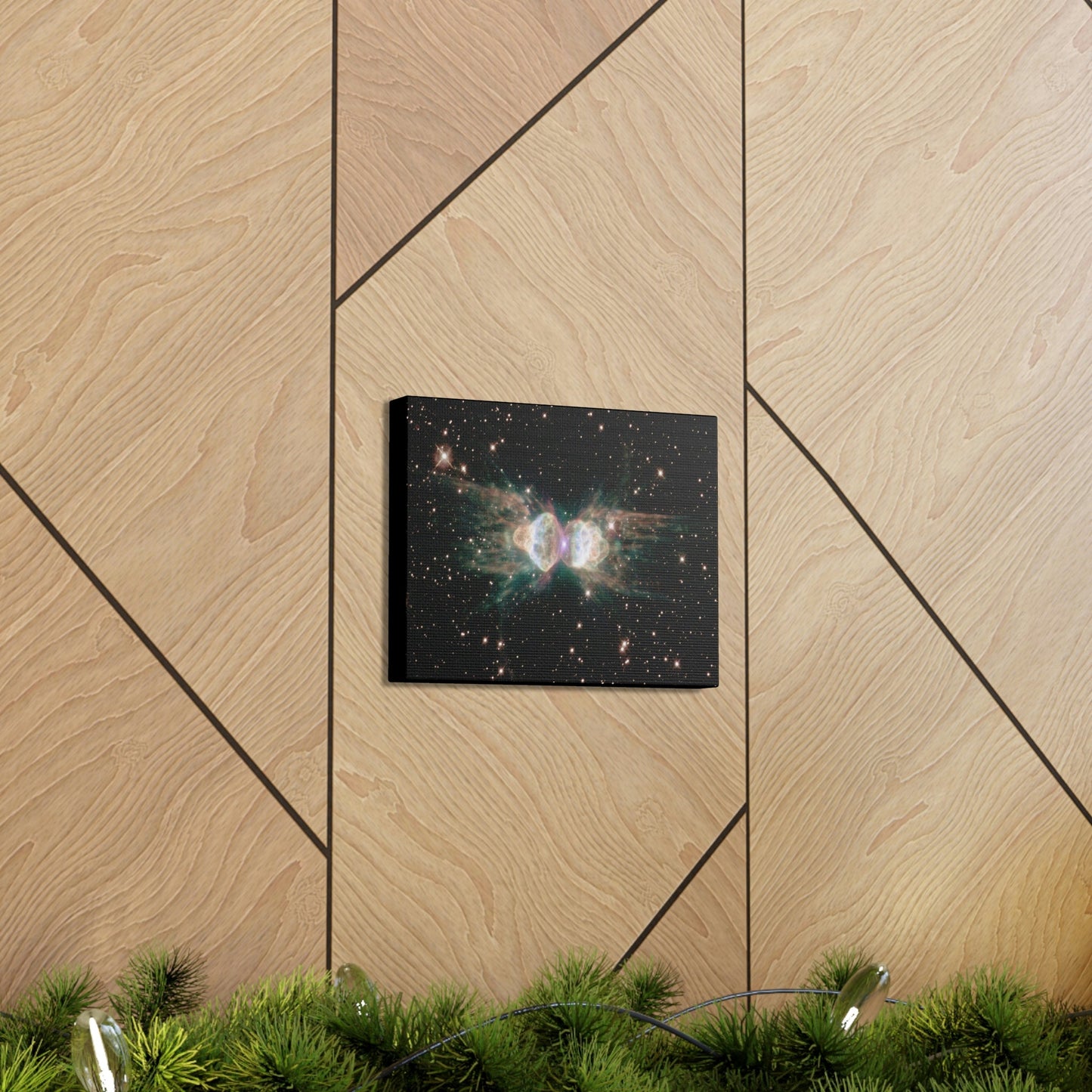 NASA/HUBBLE/ESA - SMALL Canvas Gallery Wraps - The wonderful discoveries from space telescopes - Green Forest Home