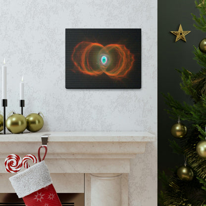 NASA/HUBBLE/ESA - SMALL Canvas Gallery Wraps - The wonderful discoveries from space telescopes - Planetary Hourglass nebula - Green Forest Home