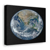 NASA/HUBBLE/ESA - SMALL Canvas Gallery Wraps - The wonderful discoveries from space telescopes & satellites - Earth North America face - Green Forest Home