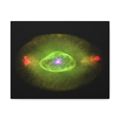 NASA/HUBBLE/ESA - SMALL Canvas Gallery Wraps - The wonderful discoveries from space telescopes - weird stuff up there ... - Green Forest Home