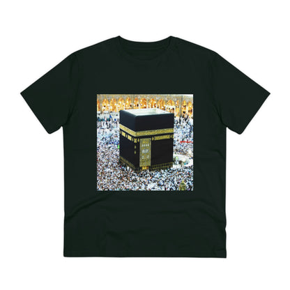 Organic Creator T-shirt - EU Print - Unisex - Hajj pilgrimage to Kaaba - the "House of Allah", in the sacred city of Mecca UAE ID#1 - Green Forest Home