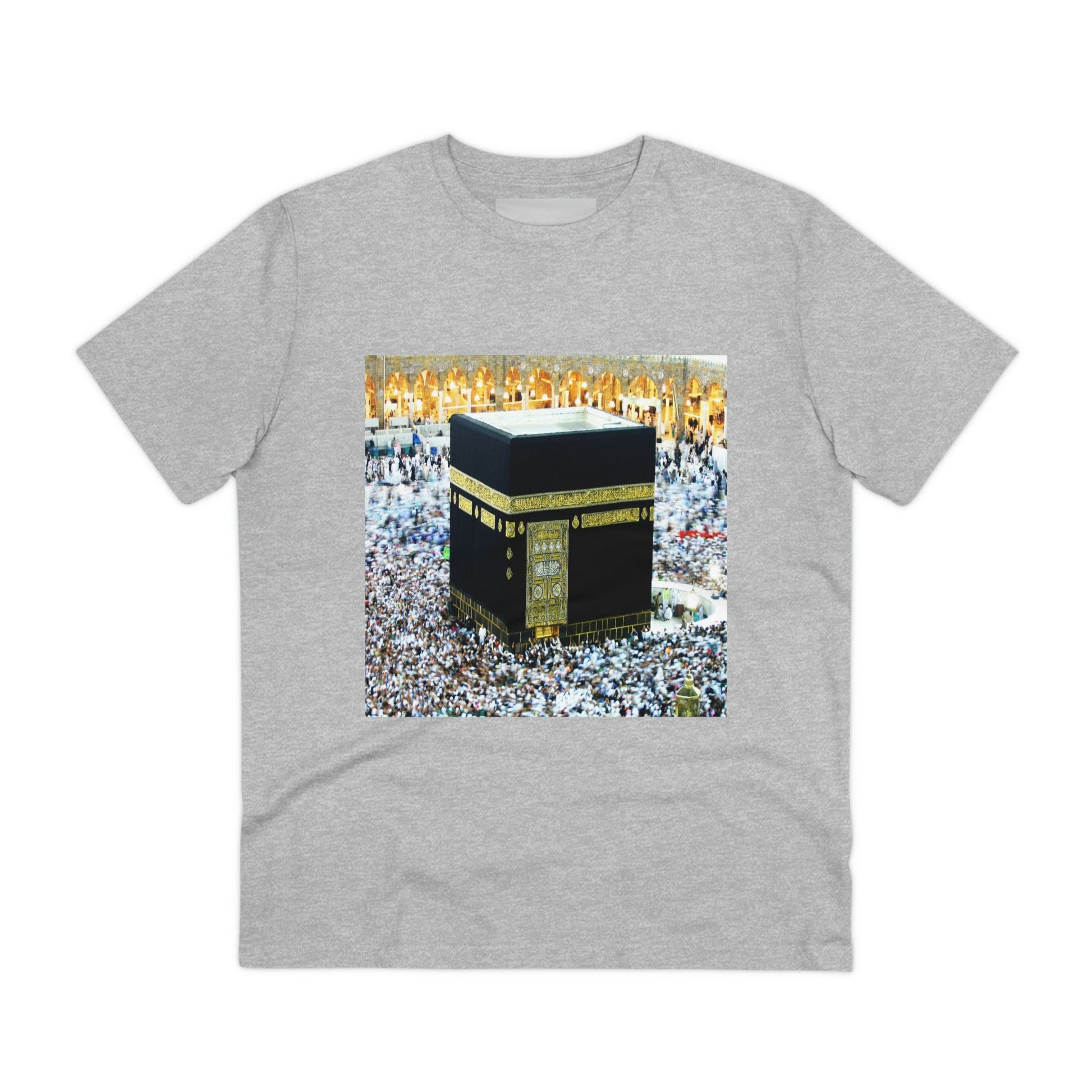Organic Creator T-shirt - EU Print - Unisex - Hajj pilgrimage to Kaaba - the "House of Allah", in the sacred city of Mecca UAE ID#1 - Green Forest Home