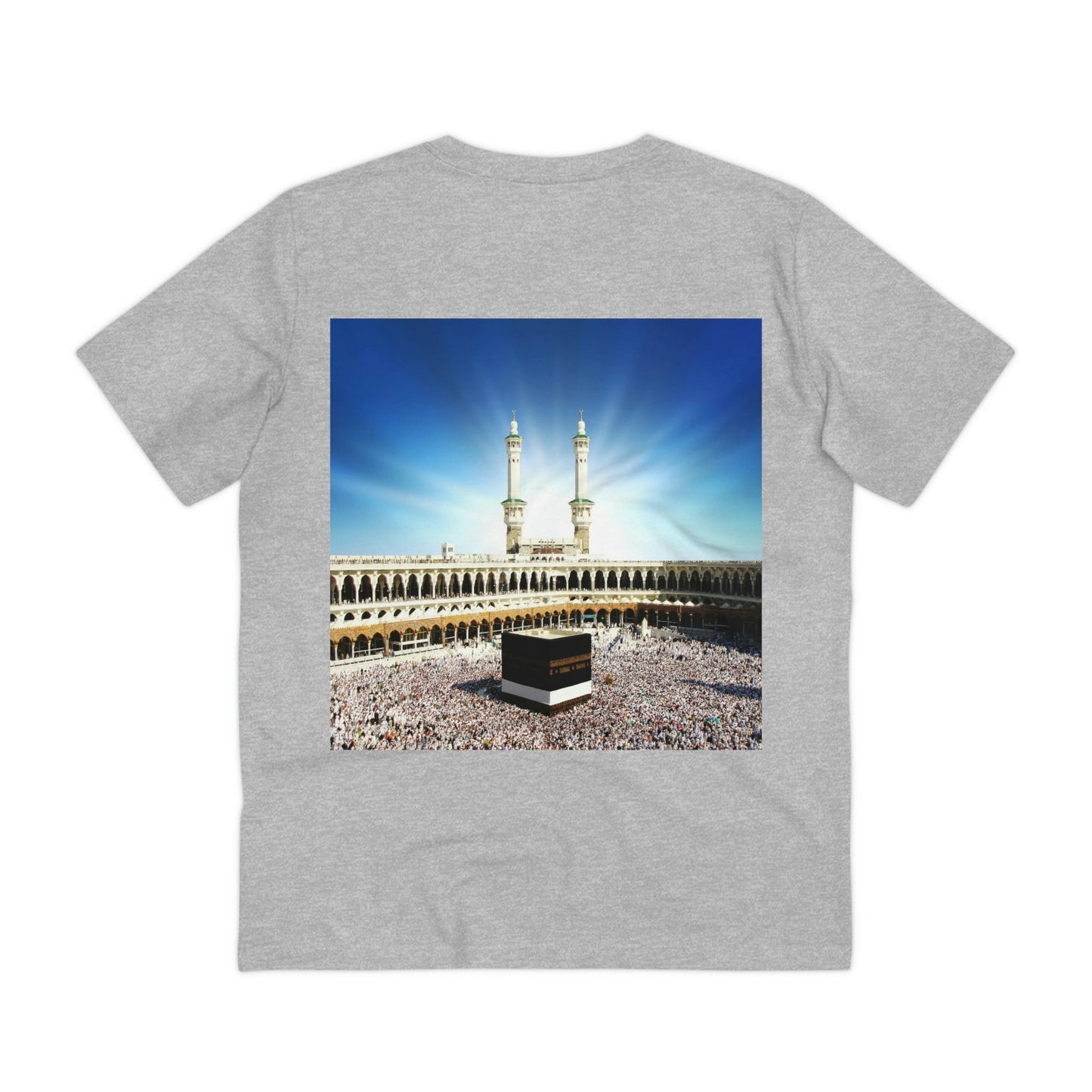 Organic Creator T-shirt - EU Print - Unisex - Hajj pilgrimage to Kaaba - the "House of Allah", in the sacred city of Mecca UAE ID#1 - Green Forest Home