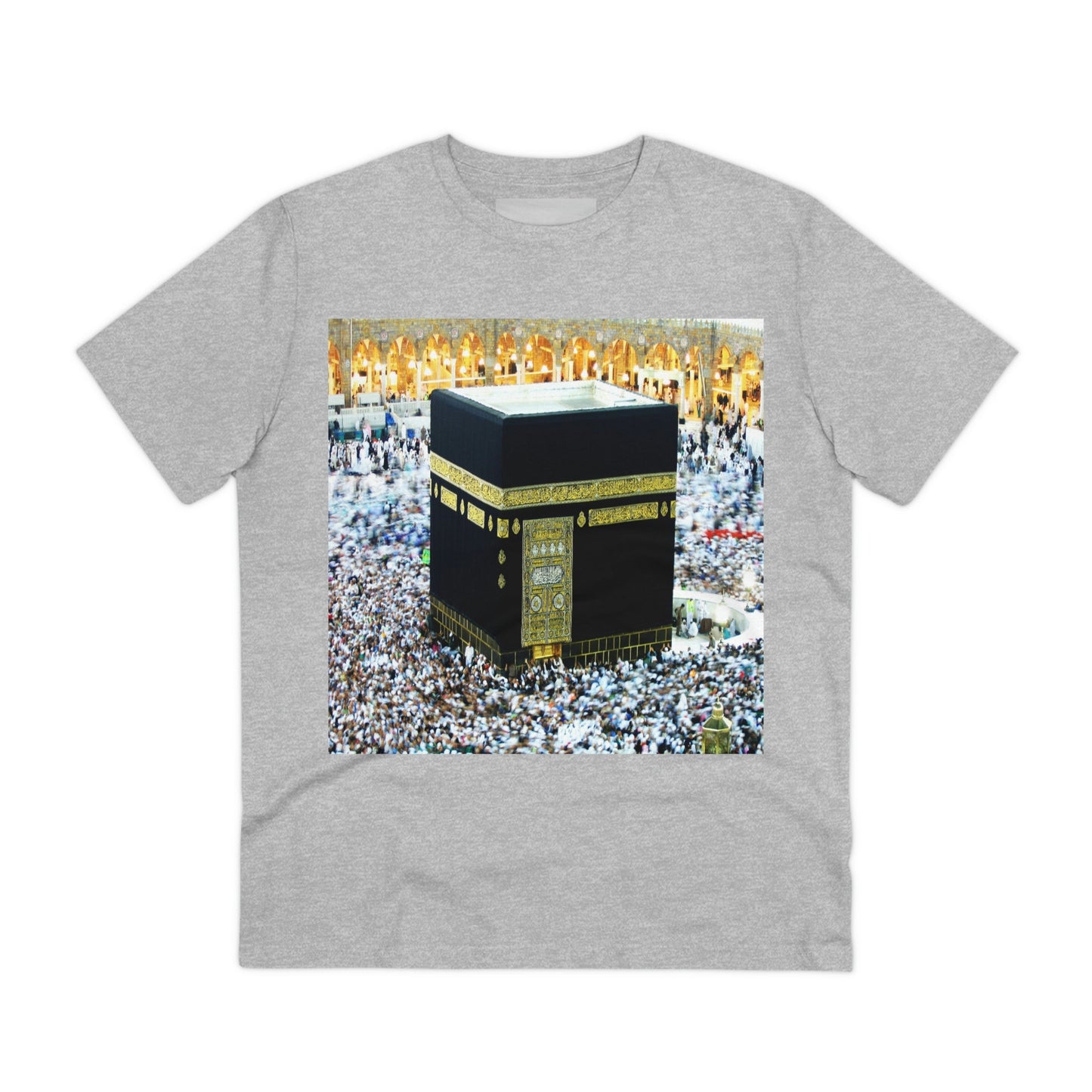 Organic Creator T-shirt - Unisex - EU Print - Hajj pilgrimage to Kaaba - the "House of Allah", in the sacred city of Mecca UAE ID#1 - Green Forest Home
