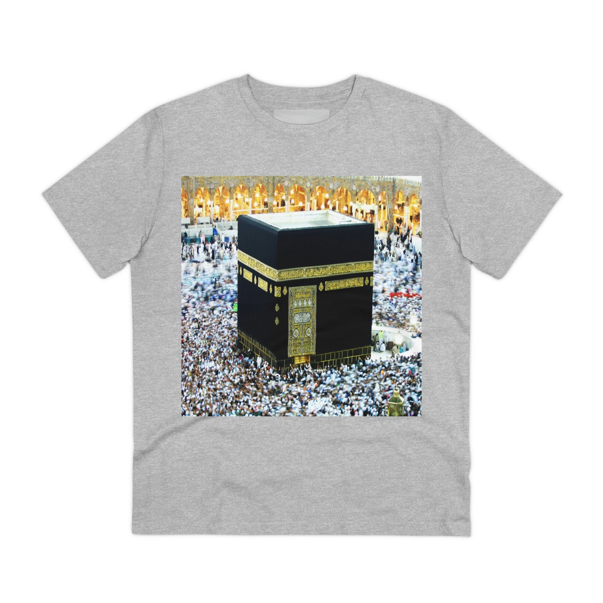 Organic Creator T-shirt - Unisex - EU Print - Hajj pilgrimage to Kaaba - the "House of Allah", in the sacred city of Mecca UAE ID#1 - Green Forest Home