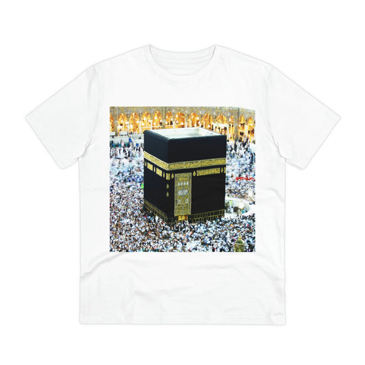 Organic Creator T-shirt - Unisex - EU Print - Hajj pilgrimage to Kaaba - the "House of Allah", in the sacred city of Mecca UAE ID#1 - Green Forest Home