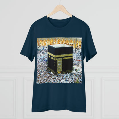 Organic Creator T-shirt - Unisex - EU Print - Hajj pilgrimage to Kaaba - the "House of Allah", in the sacred city of Mecca UAE ID#1 - Green Forest Home