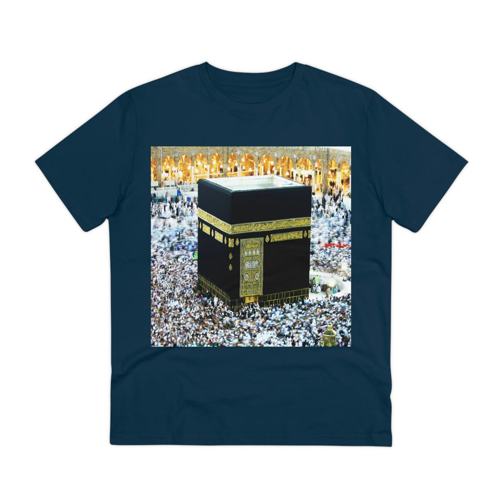 Organic Creator T-shirt - Unisex - EU Print - Hajj pilgrimage to Kaaba - the "House of Allah", in the sacred city of Mecca UAE ID#1 - Green Forest Home