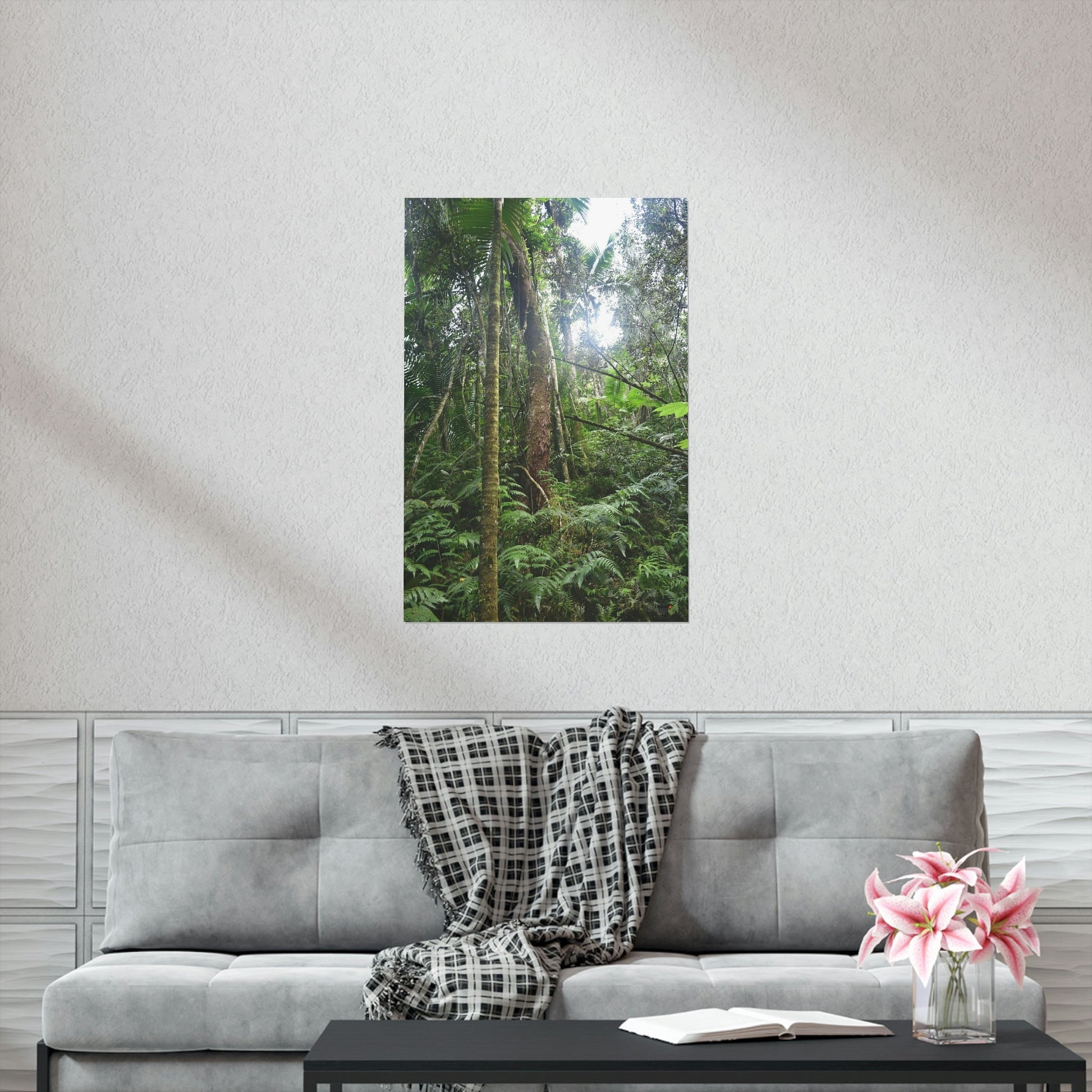 Premium Matte vertical posters - ﻿Bring home the most remote rarely-seen regions of the rainforest in Puerto Rico - El Toro Wilderness - Green Forest Home