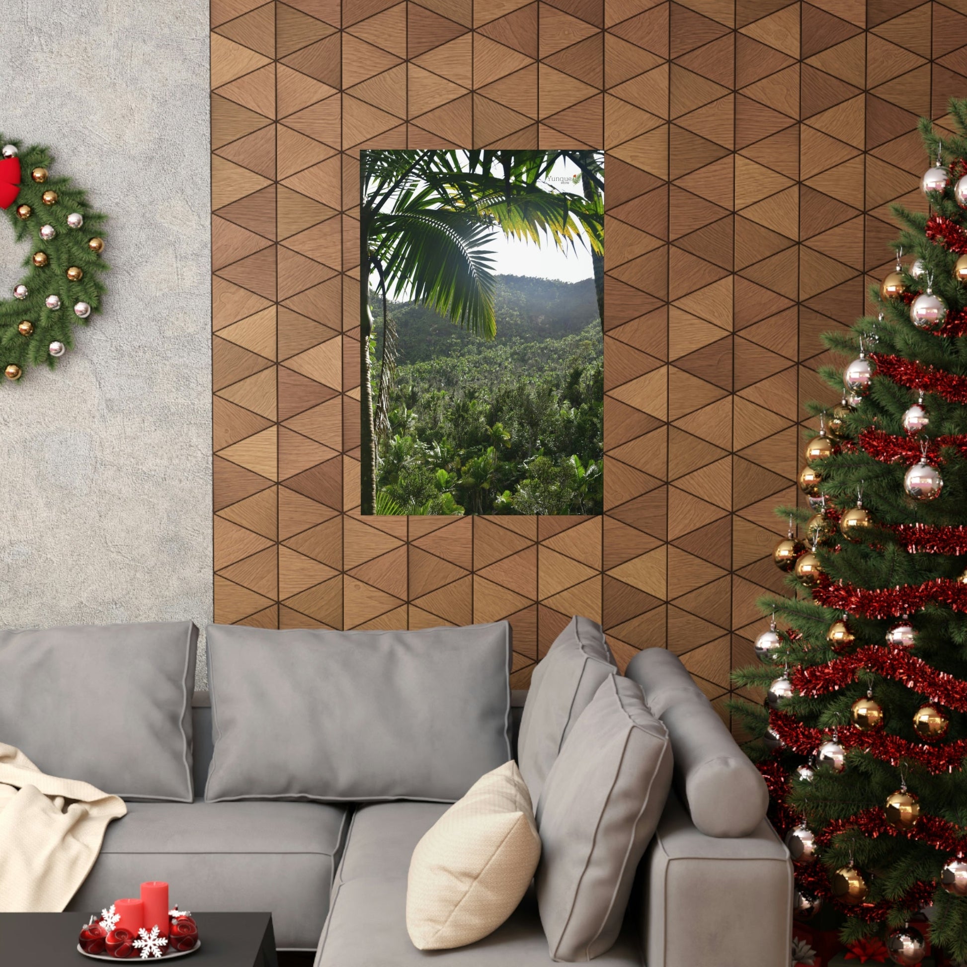 Premium Matte vertical posters - ﻿Bring home the most remote rarely-seen regions of the rainforest in Puerto Rico - El Toro Wilderness - Green Forest Home