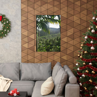 Premium Matte vertical posters - ﻿Bring home the most remote rarely-seen regions of the rainforest in Puerto Rico - El Toro Wilderness - Green Forest Home