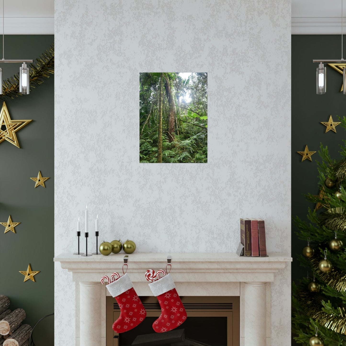 Premium Matte vertical posters - ﻿Bring home the most remote rarely-seen regions of the rainforest in Puerto Rico - El Toro Wilderness - Green Forest Home