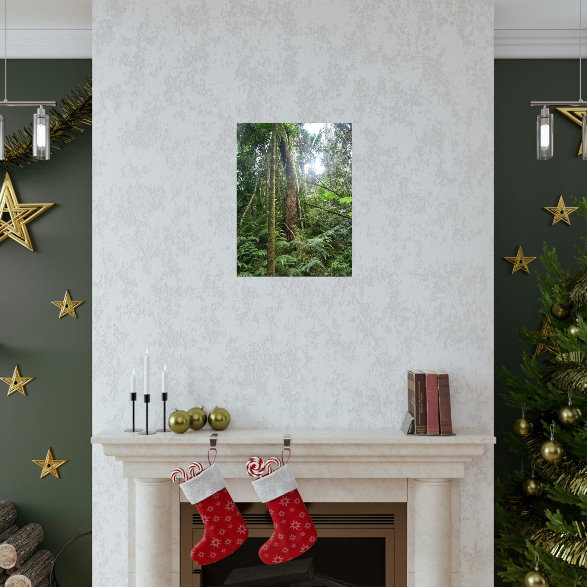 Premium Matte vertical posters - ﻿Bring home the most remote rarely-seen regions of the rainforest in Puerto Rico - El Toro Wilderness - Green Forest Home