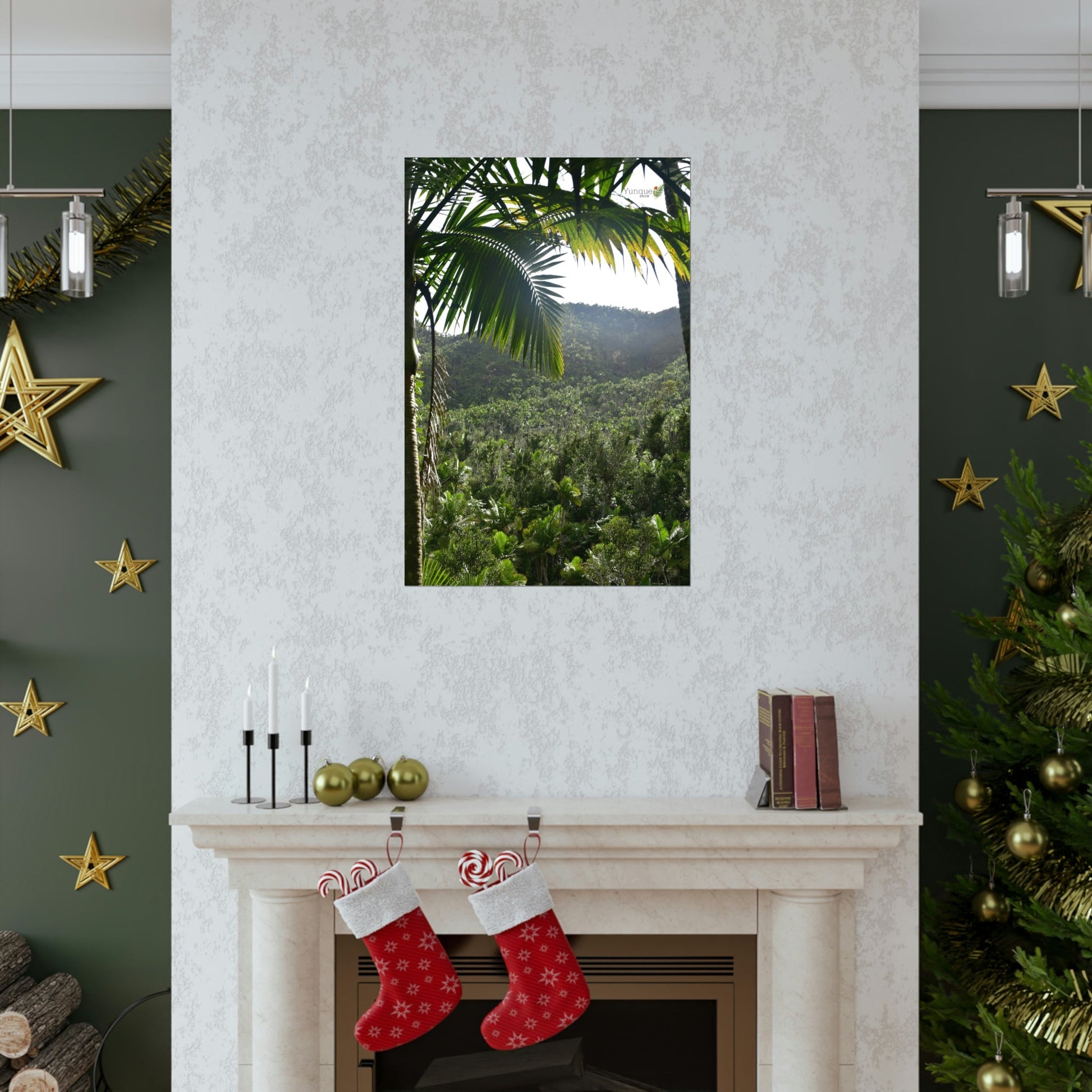 Premium Matte vertical posters - ﻿Bring home the most remote rarely-seen regions of the rainforest in Puerto Rico - El Toro Wilderness - Green Forest Home