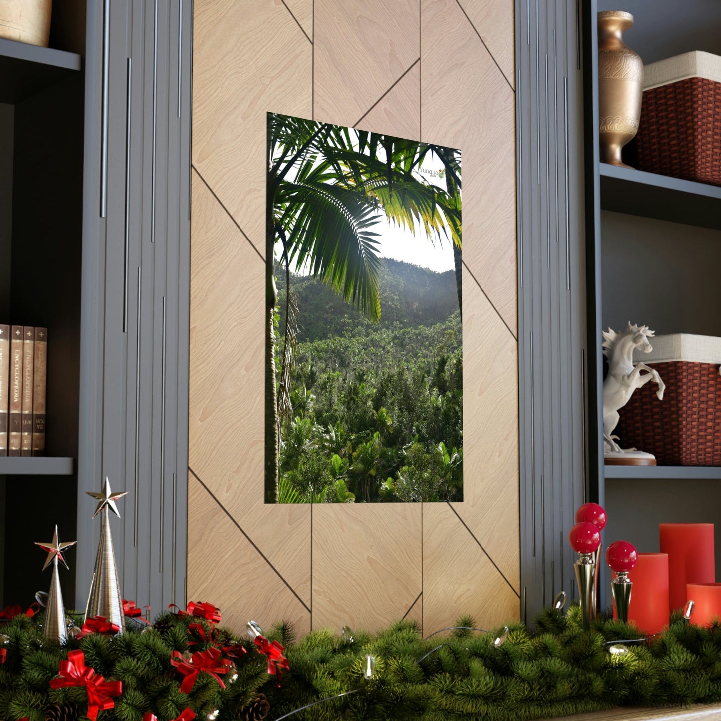 Premium Matte vertical posters - ﻿Bring home the most remote rarely-seen regions of the rainforest in Puerto Rico - El Toro Wilderness - Green Forest Home