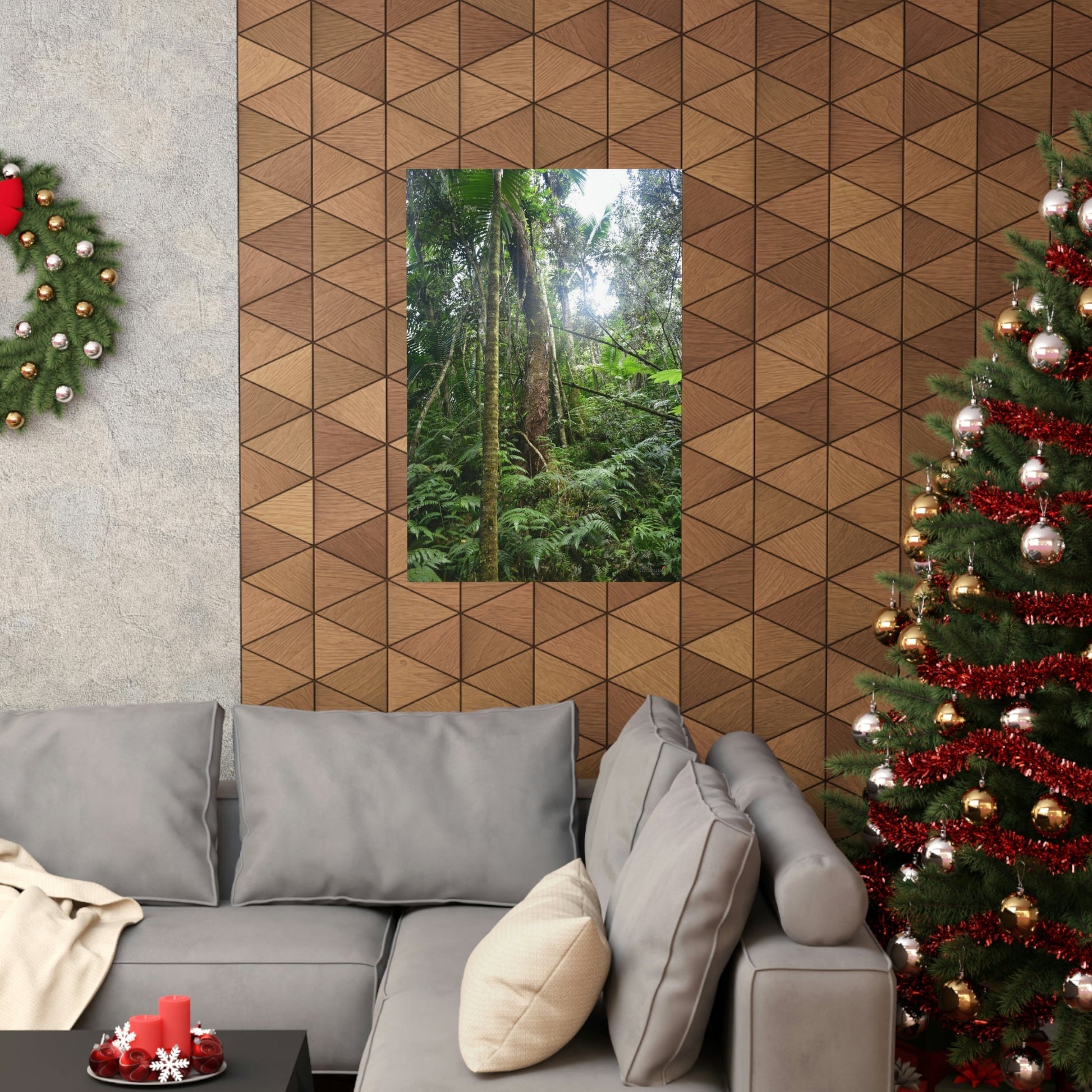 Premium Matte vertical posters - ﻿Bring home the most remote rarely-seen regions of the rainforest in Puerto Rico - El Toro Wilderness - Green Forest Home
