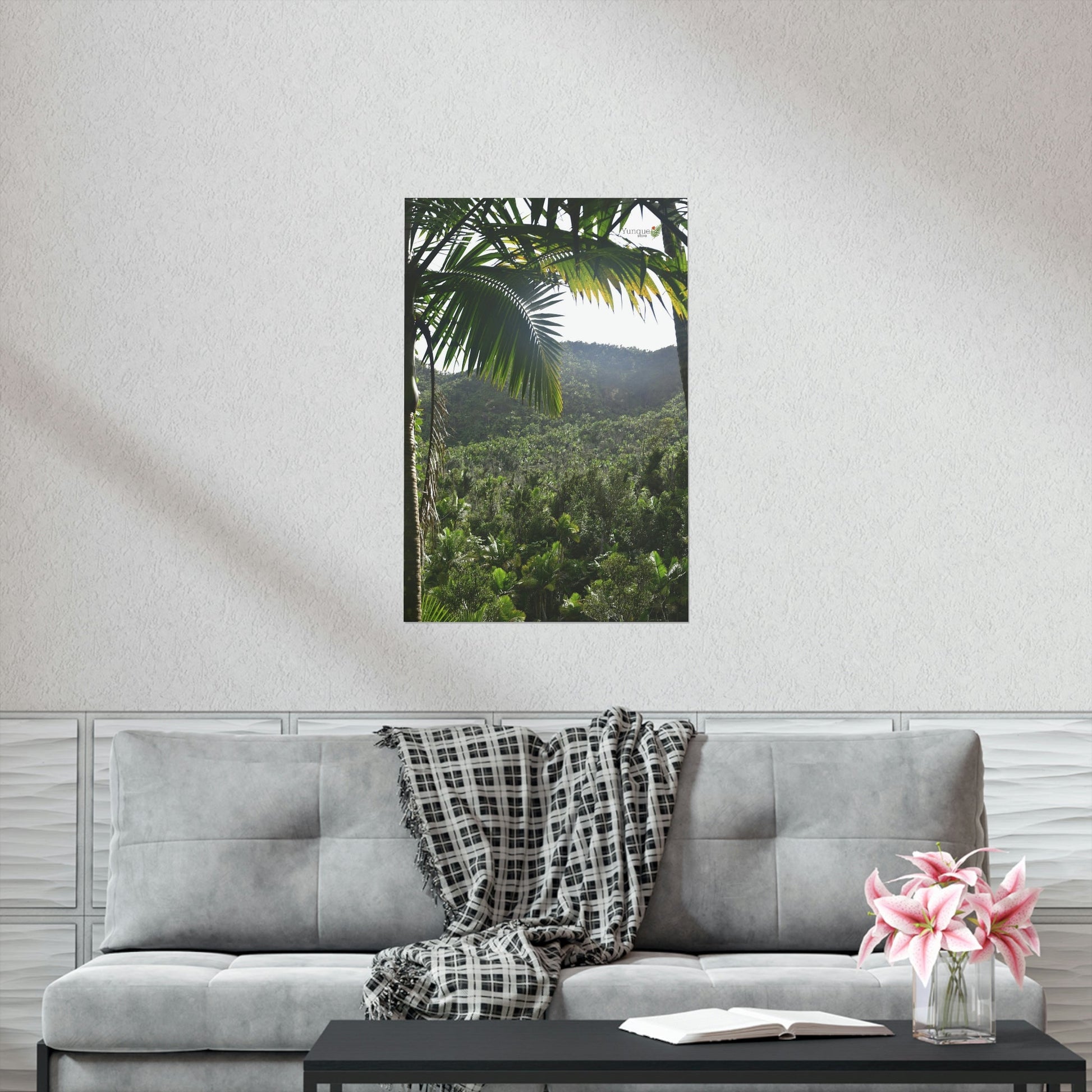 Premium Matte vertical posters - ﻿Bring home the most remote rarely-seen regions of the rainforest in Puerto Rico - El Toro Wilderness - Green Forest Home