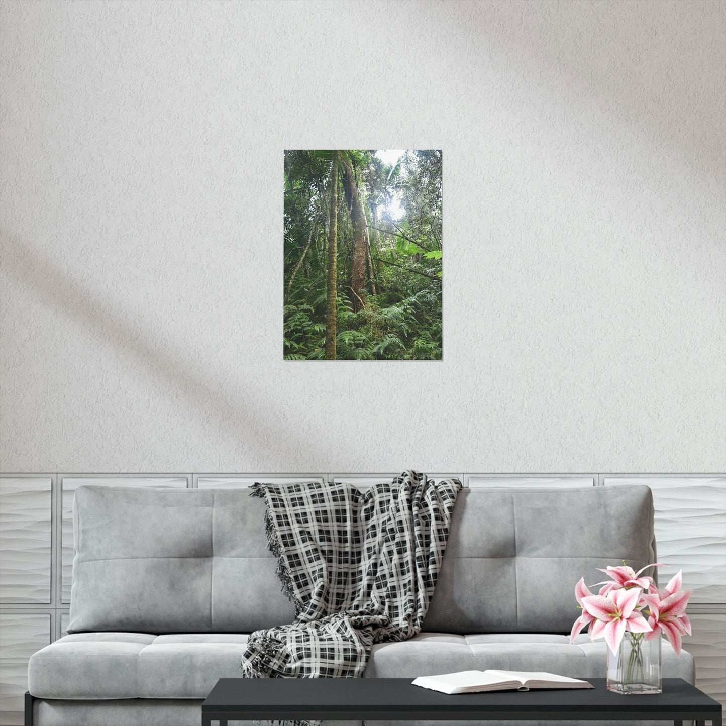 Premium Matte vertical posters - ﻿Bring home the most remote rarely-seen regions of the rainforest in Puerto Rico - El Toro Wilderness - Green Forest Home