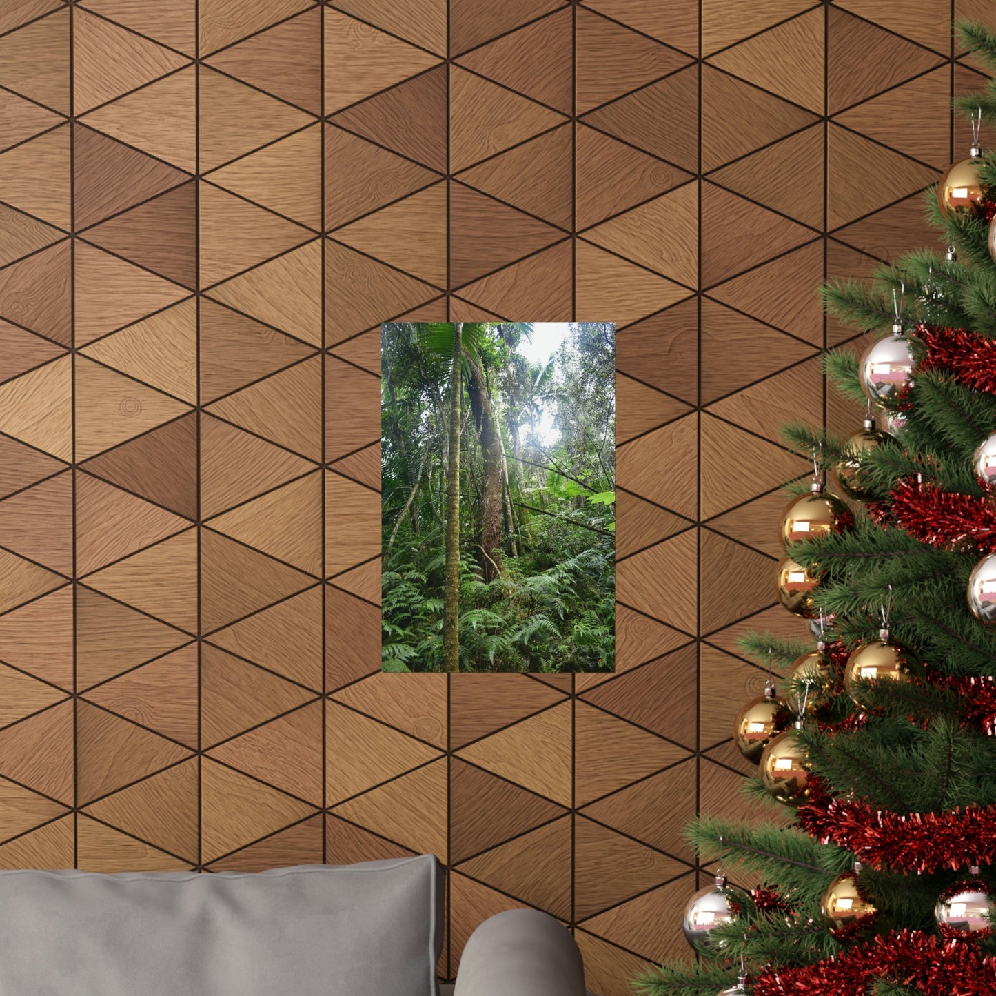 Premium Matte vertical posters - ﻿Bring home the most remote rarely-seen regions of the rainforest in Puerto Rico - El Toro Wilderness - Green Forest Home
