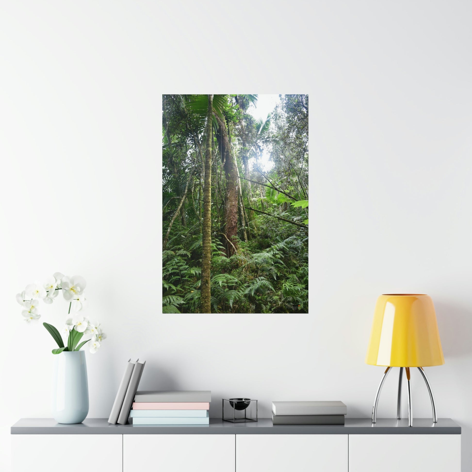Premium Matte vertical posters - ﻿Bring home the most remote rarely-seen regions of the rainforest in Puerto Rico - El Toro Wilderness - Green Forest Home
