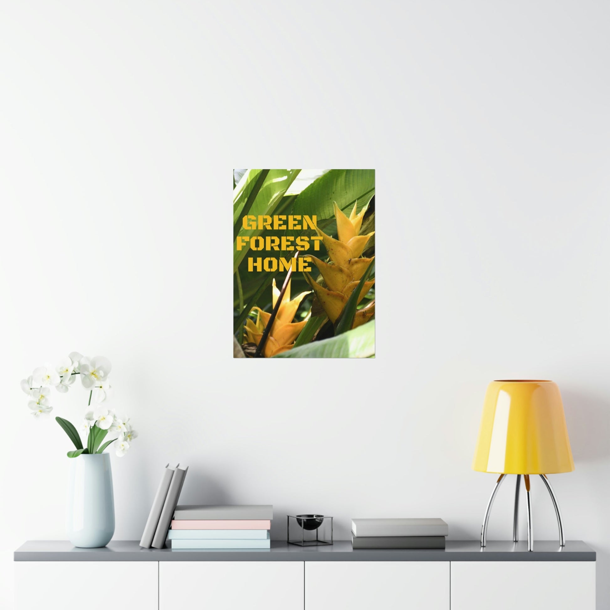 Premium Matte Vertical Posters - GREEN FOREST HOME LOGO - Green Forest Home