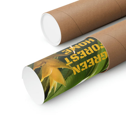 Premium Matte Vertical Posters - GREEN FOREST HOME LOGO - Green Forest Home